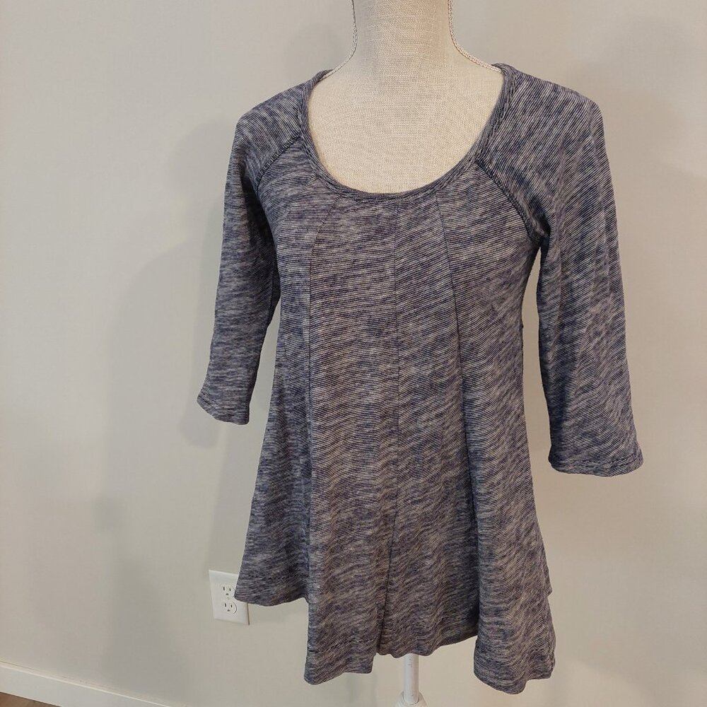 Deletta Anthropologie Stripe Top